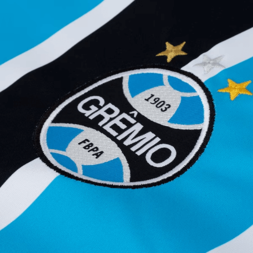 Camisa Grêmio Home 23/24 - Azul e Preta