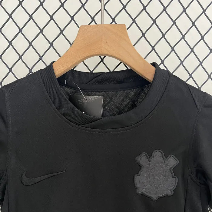 Conjunto Infantil Corinthians II 24/25 - Preto