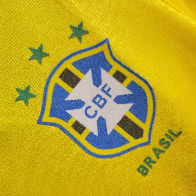 Camisa Brasil Home 1994 Retrô - Amarela