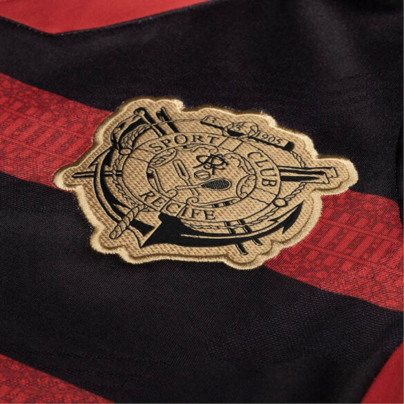 Camisa Sport Recife Home 24/25 - Vermelha e Preta