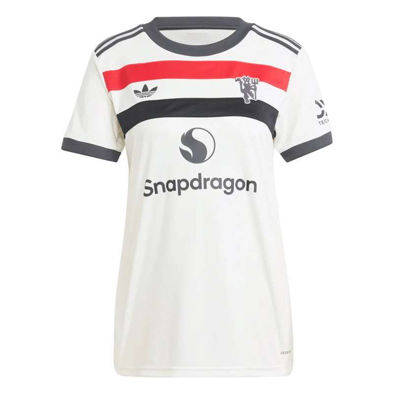 Camisa Manchester United Feminina Third 24/25 - Branca