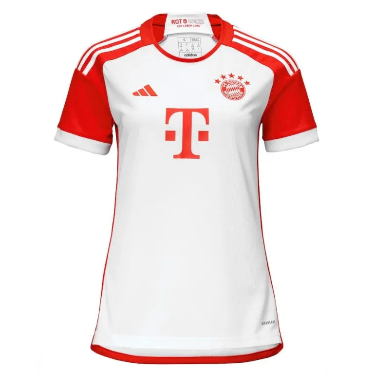 Camisa Bayern de Munique Feminina Home 23/24 - Branca