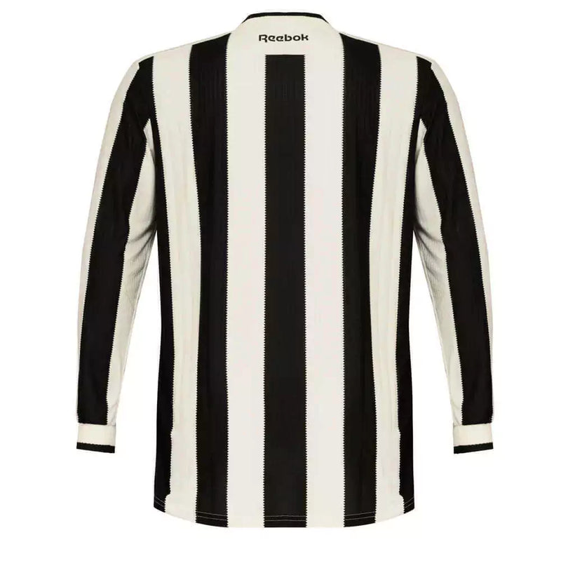 Camisa Botafogo Home 24/25 Manga Longa - Preta e Branca