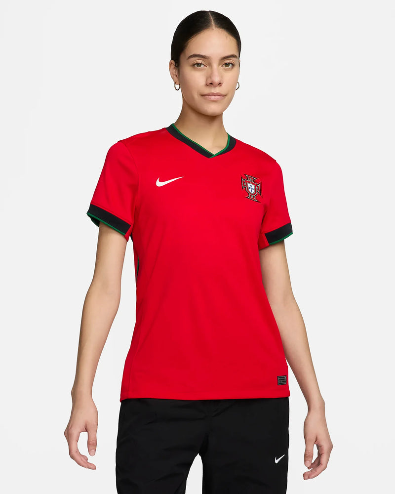 Camisa Portugal Feminina Home 2024 - Vermelha