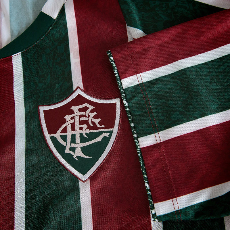 Camisa Fluminense Home 24/25 - Vinho e Verde